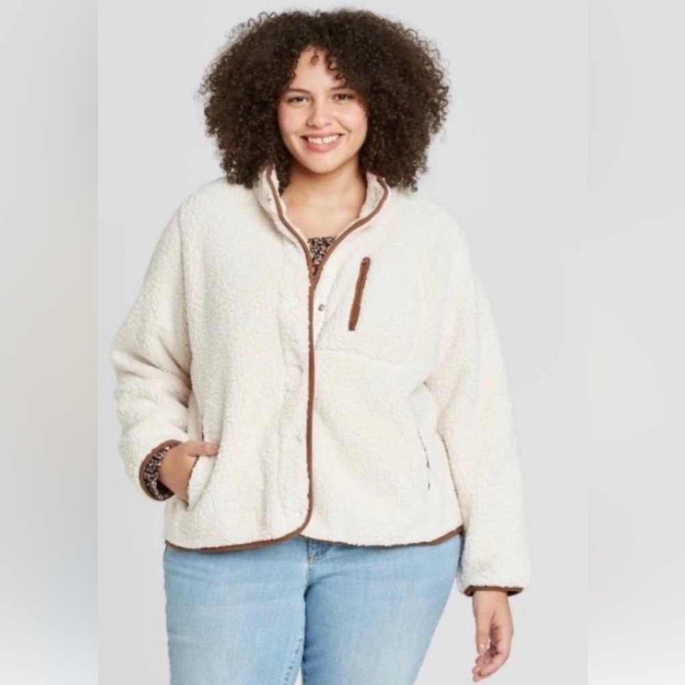 Ava & Viv Sherpa Jacket